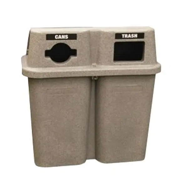 Bullseye Duo Recycling Station